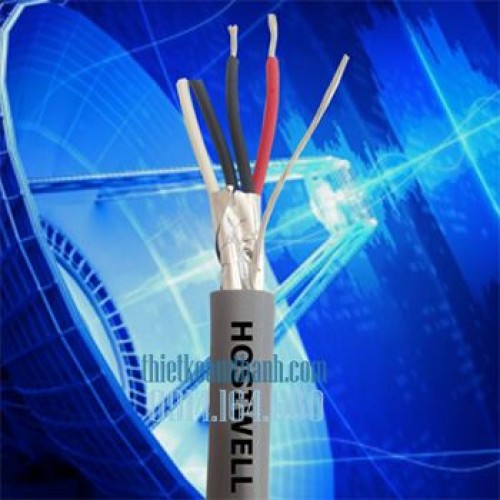 Cáp tín hiệu chống nhiễu Hosiwell 2 Pair 18AWG